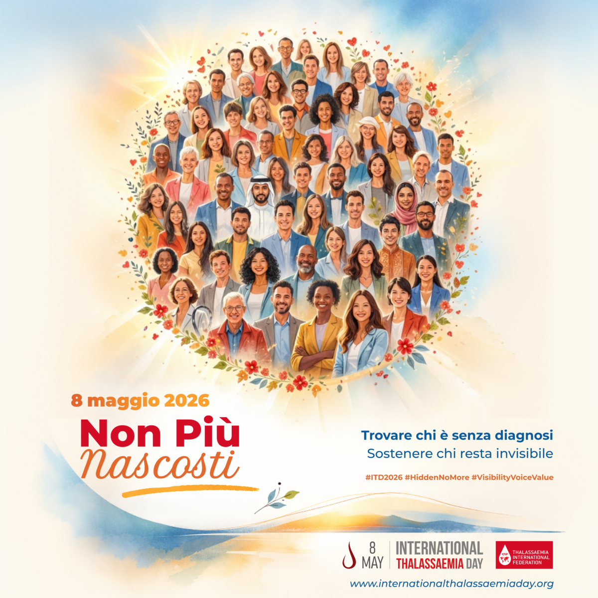 locandina giornata mondiale thalassemia 2026
